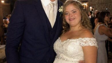May be an image of wedding and text