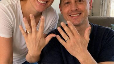 May be an image of ring and text