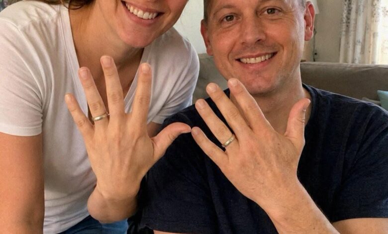 May be an image of ring and text