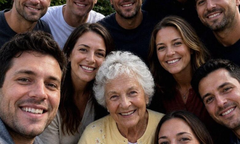 May be an image of one or more people, people smiling and text